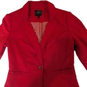 "The  Limited" Red color Jacket with pockets